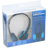 Grundig - Casque intra-auriculaire pliable (bleu)