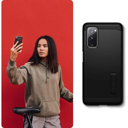 Spigen Tough Armor - Gehäuse für Samsung Galaxy S20 FE (Schwarz)