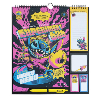 Disney Stitch - Wandkalender / Planer 2024/2025