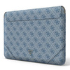Guess 4G Uptown Triangle Logo Sleeve - Sacoche pour ordinateur portable 16" (bleu)