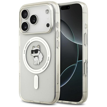 Karl Lagerfeld IML Choupette MagSafe - Etui iPhone 17 Pro Max (przezroczysty)