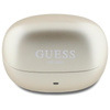 Guess Capsule Printed Logo - TWS ANC & ENC Bluetooth Headphones + Charging Case (Gold)