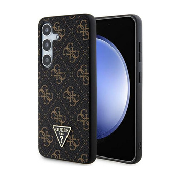 Guess 4G Triangle Metal Logo - Samsung Galaxy S24+ Case (black)