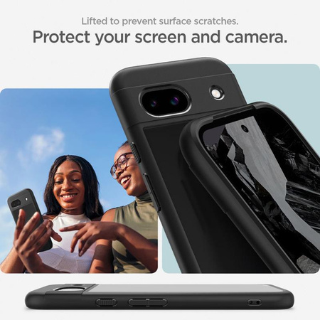 Spigen Ultra Hybrid - tok Google Pixel 8A (matt fekete)