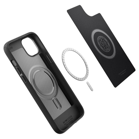 Spigen Mag Armor - Hülle für iPhone 15 Plus / iPhone 14 Plus (Schwarz)