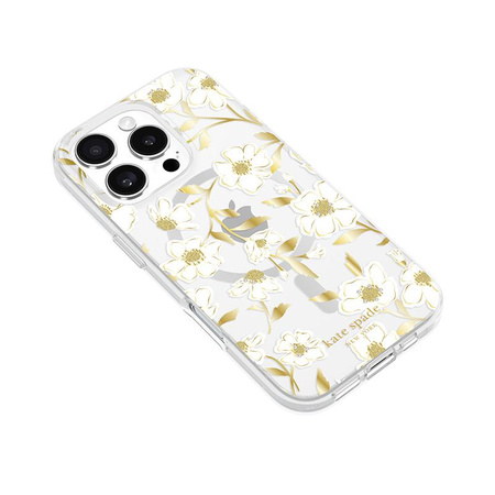 Kate Spade New York Protective Gems MagSafe - pouzdro pro iPhone 16 Pro (Sunshine Floral)