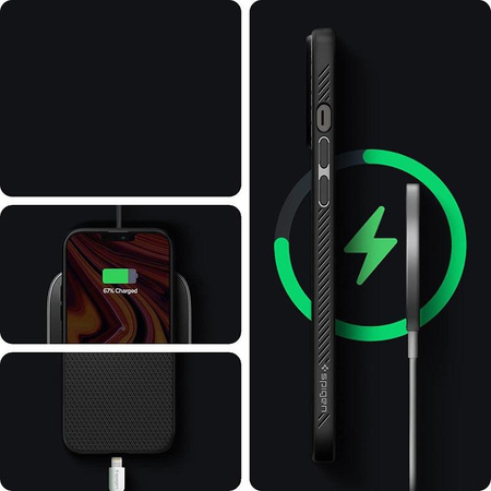 Spigen Liquid Air - Schutzhülle für iPhone 13 Pro (Schwarz)