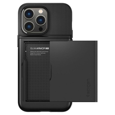 Spigen Slim Armor CS - Gehäuse für iPhone 14 Pro (Schwarz)