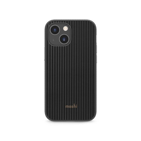 Moshi Arx Slim Hardshell Case - iPhone 13 mini MagSafe Case (Mirage Schwarz)