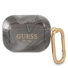 Guess Marble Est. - Pouzdro Airpods Pro (černé)