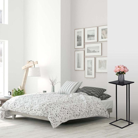 Arti Casa - Table d'appoint, helper 75 cm (noir)