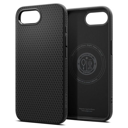 Spigen Liquid Air MagSafe - Case for iPhone 16e (Matte Black)