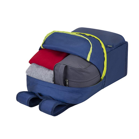 Rivacase - Mestalla, universeller Rucksack für Notebook, Laptop 15,6" (blau)