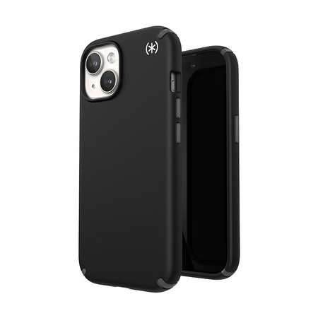 Speck Presidio2 Pro - iPhone 15 Case (Black / Slate Grey / White)