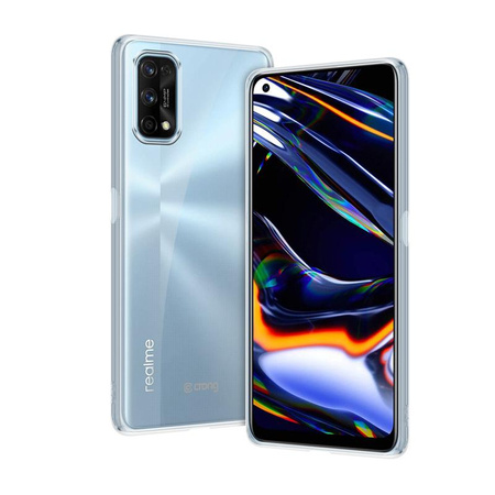 Crong Crystal Slim Cover - Realme 7 Pro tok (átlátszó)