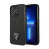 Guess Saffiano Triangle Logo Tasche - iPhone 14 Pro Tasche (schwarz)