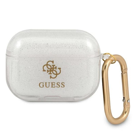 Guess Coloured Glitter - Airpods Pro Hülle (Transparent)