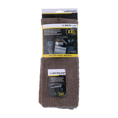 Dunlop - XXL Microfiber Cloth for Wet and Dry Cleaning 38x63 cm