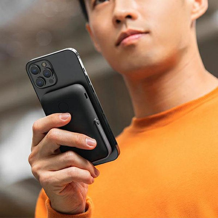 UNIQ Hoveo - 5000mAh MagSafe 20W USB-C Power Delivery Induction Power Bank (black)