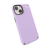 Speck Presidio2 Pro - Coque antibactérienne pour iPhone 14 / iPhone 13 (Spring Purple / Cloudygrey / White)