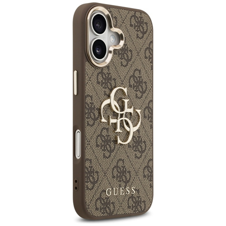 Guess 4G Big 4G Classic Logo - Case iPhone 17 (Brown / Gold)