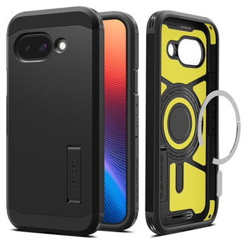 Spigen Tough Armor MagSafe - tok a Google Pixel 9a készülékhez (fekete)