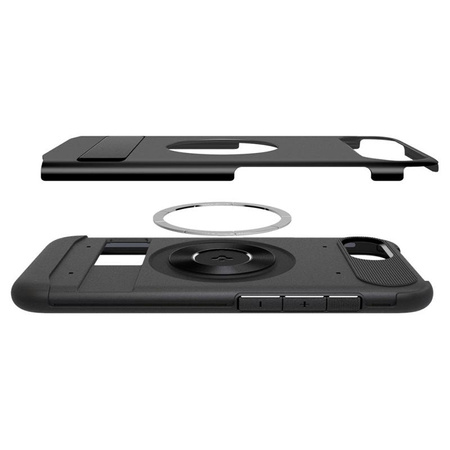 Spigen Slim Armor MagSafe - pouzdro pro iPhone 16e (černé)