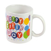 Ceramic birthday mug in gift box 300ml (Pattern1)