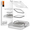 Spigen Proflex EZ FIT - Hybridglas für Apple Watch 8 / 7 41 mm (2 Stück)