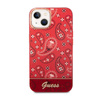 Guess Bandana Paisley - iPhone 14 Plus tok (piros)