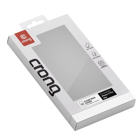 Transparente magsafe Hülle für iPhone 17 PRO MAX crong farblos magnthetic