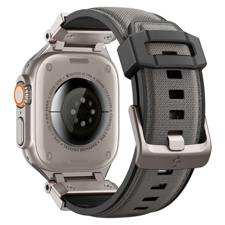 Spigen DuraPro Armor - Armband für Apple Watch 44/45/46/49 mm (Grau)