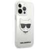 Karl Lagerfeld Choupette Head - iPhone 13 Pro Tasche (Transparent)