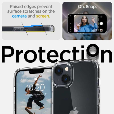 Spigen Ultra Hybrid - pouzdro pro iPhone 15 Plus / iPhone 14 Plus (průhledné)