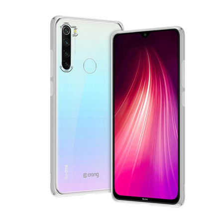Crong Crystal Slim Cover - Etui Xiaomi Redmi Note 8 (przezroczysty)