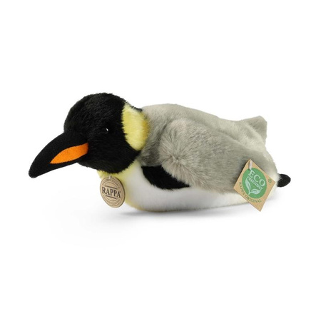 MASKOTKA PLUSZOWA PINGWIN REALISTYCZNY 28cm RAPPA PINGWINEK JAK ŻYWY ECO