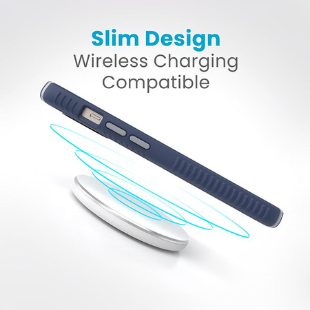 Speck Presidio2 Grip - Case iPhone 16e / iPhone 15 / iPhone 14 / iPhone 13 (Coastal Blue / Dust Grey / White)