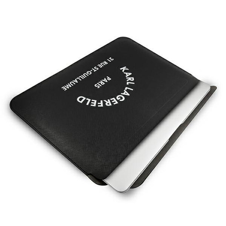 Karl Lagerfeld Saffiano RSG Sleeve - 13" / 14" notebook tok (fekete)