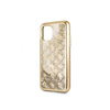 Guess 4G Peony Liquid Glitter - iPhone 11 Hülle (Gold)