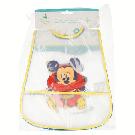 Mickey Mouse - Bib with pocket (2 pcs)