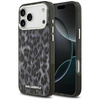 Karl Lagerfeld IML Leopard Pattern MagSafe - Hülle für iPhone 17 Pro Max (schwarz)