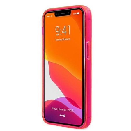 Karl Lagerfeld Choupette Head - iPhone 13 mini tok (fluo rózsaszín)