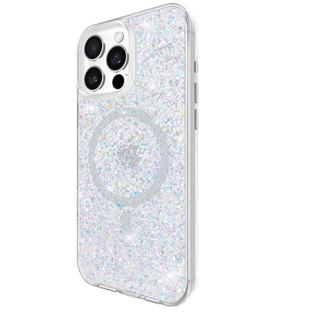 Case-Mate Twinkle MagSafe - Étui pour iPhone 16 Pro Max (Disco)