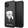 Karl Lagerfeld Double Layers Glitter Head - iPhone 11 Pro Max tok (fekete)