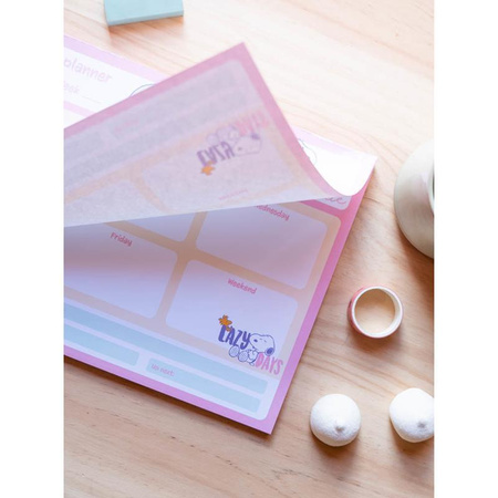 Snoopy - Weekly planner 54 pages A4 (pink)
