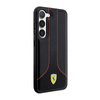 Ferrari Perforierte 296P Kollektion - Samsung Galaxy S23+ Tasche (schwarz)