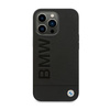 BMW Leather Hot Stamp – Etui iPhone 14 Pro (Czarny)
