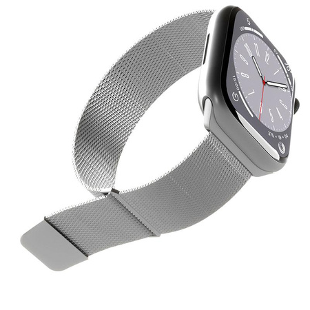 Puro Milanese Magnetic Band - Edelstahlband für Apple Watch 38/40/41/42 mm (silber)