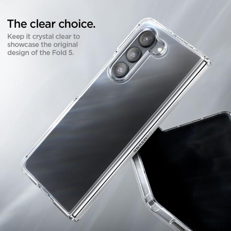 Spigen Ultra Hybrid - Etui pour Samsung Galaxy Z Fold 5 (Transparent)