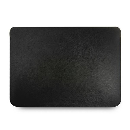 Karl Lagerfeld Saffiano RSG Sleeve - Sacoche pour ordinateur portable 16" (Noir)
